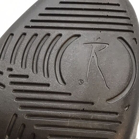 Revolution 901 Black Leather Split Sole Dance Shoe Women's 9.5 AD M Jazz Lace Up - Picture 12 of 12